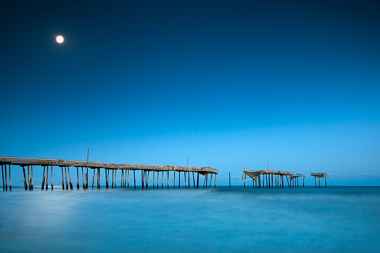 Outer Banks North Carolina Frisco Seascape Photography Print OBX NC