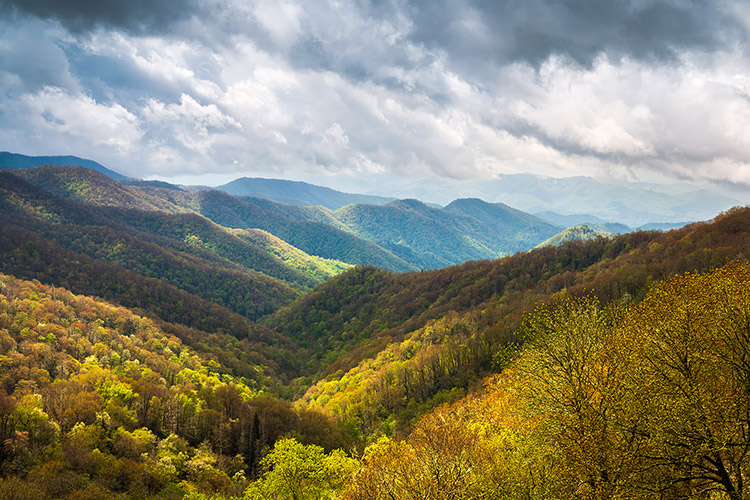 Bryson City Deep Creek Overlook Smoky Mountains Prints