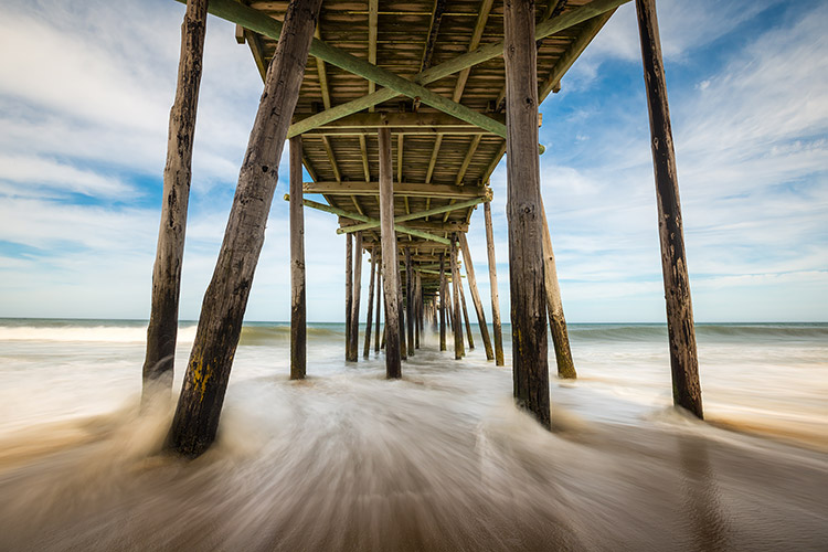 OBX Fishing Pier Fine Art Landscape Photography
