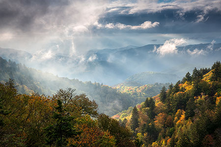 Cherokee NC Blue Ridge Parkway Landscape